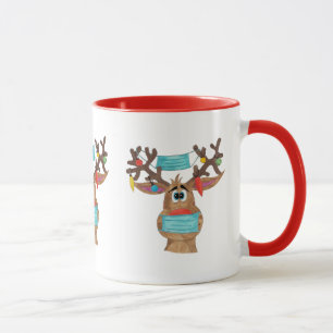 Rudolph the Face Mask Reindeer Mok