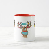 Rudolph the Face Mask Reindeer Mok (Midden)