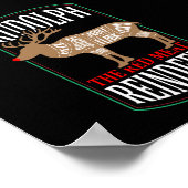 Rudolph the Red Meat Reindeer Poster (Hoek)