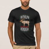 Rudolph the Red Meat Reindeer T-shirt (Voorkant)