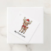 Rudolph the Red Nose Bedankjes Labels (In situ)