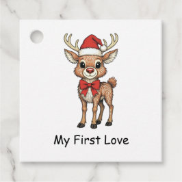 Rudolph the Red Nose Bedankjes Labels