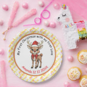 Rudolph the Red Nose Papieren Bordje (Feest)