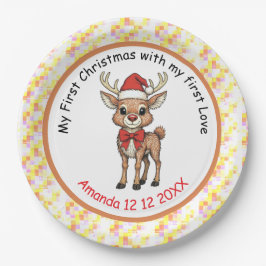 Rudolph the Red Nose Papieren Bordje