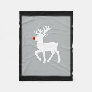 Rudolph the Red Nose Reindeer Fleece Deken