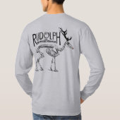 Rudolph the Red Nose T-shirt (Achterkant)