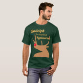 Rudolph The Red Nosed Kyptoceras T-Shirt (Voorkant volledig)
