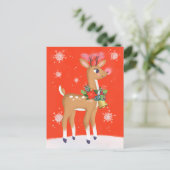 Rudolph the Red Nosed Reindeer Briefkaart (Staand voorkant)