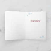 Rudolph the Red Nosed Reindeer Feestdagen Kaart (Binnen)