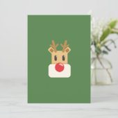 Rudolph the Red Nosed Reindeer Kaart (Staand voorkant)