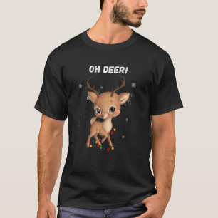 Rudolph The Red Nosed Reindeer Kerstmis Specio T-shirt