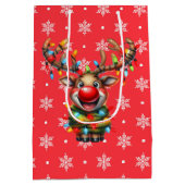 Rudolph the Red-Nosed Reindeer Medium Cadeauzakje (Achterkant)