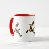 Rudolph the Red Nosed Reindeer Mok (Voorkant links)