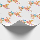 Rudolph the Rednose Reindeer Cadeaupapier (Hoek)