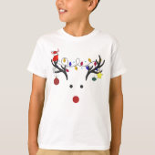 Rudolph the Rednose T-shirt voor jongens (Voorkant)