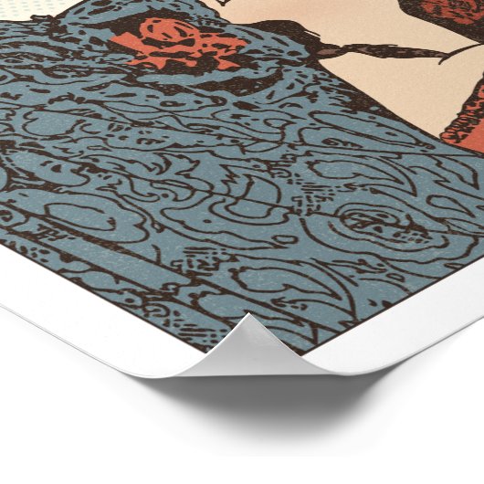 Rudolph Valentino - een gezaagde duivel Poster (Hoek)