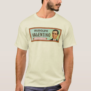 Rudolph Valentino  kaaretiket T-shirt