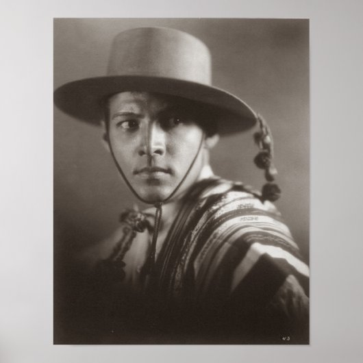Rudolph Valentino Matte Poster (Voorkant)