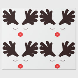 Rudolph Wrapping Paper Cadeaupapier
