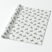 Rudolph Wrapping Paper Cadeaupapier (Uitgerold)