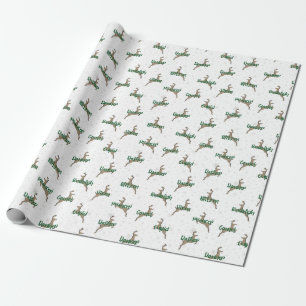 Rudolph Wrapping Paper Cadeaupapier
