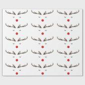 Rudolph Wrapping Paper Cadeaupapier (Vlak)