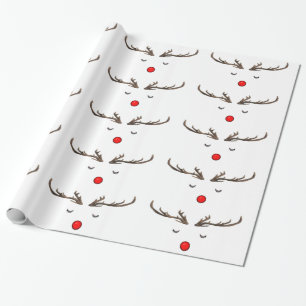 Rudolph Wrapping Paper Cadeaupapier