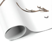 Rudolph Wrapping Paper Cadeaupapier (Rol Hoek)