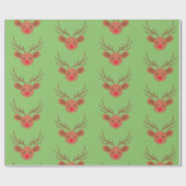Rudolph Wrapping Paper Cadeaupapier (Vlak)