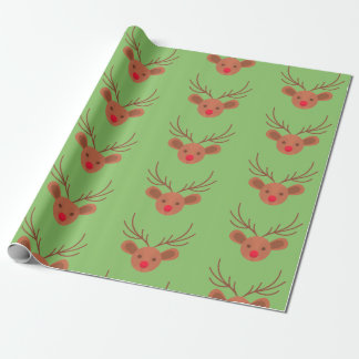 Rudolph Wrapping Paper Cadeaupapier