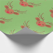 Rudolph Wrapping Paper Cadeaupapier (Hoek)
