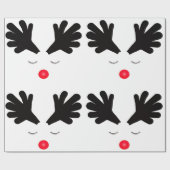 Rudolph Wrapping Paper Cadeaupapier (Vlak)