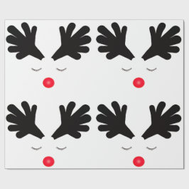 Rudolph Wrapping Paper Cadeaupapier