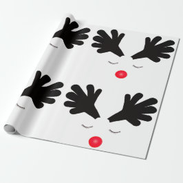 Rudolph Wrapping Paper Cadeaupapier