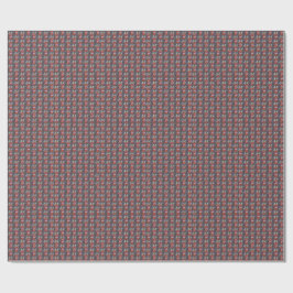 Rudolph's Glinsterende Geweien - KidsArt voor CHOC Cadeaupapier