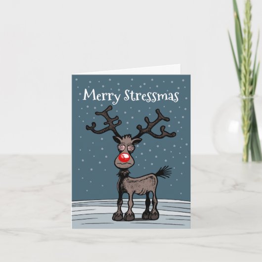 Rudolphs Kerst Kaart (Voorkant)