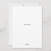 Rudolphs Merry Stressmass Feestdagenkaart (Achterkant)