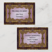 Rudolphs Muse Parlor Victoriaans Visitekaartje (Voorkant / Achterkant)