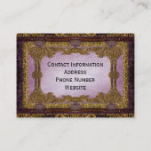 Rudolphs Muse Parlor Victoriaans Visitekaartje (Achterkant)