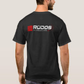 RUDOS "We Love Puro" Zwart/wit rood T-shirt (Achterkant)