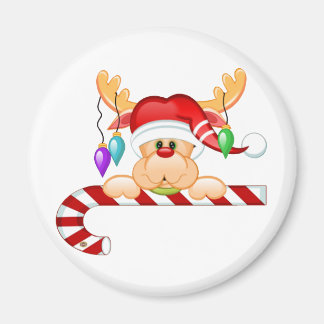 Rudy Candy Cane Magneet