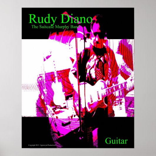Rudy Diano-Poster Poster (Voorkant)