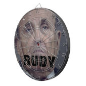 Rudy Giuliani Black Hair Dye Drip Face Dartboard Dartbord (Voorkant Rechts)
