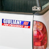Rudy Giuliani For President 2008 Bumpersticker (Op Truck)