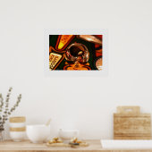 Rudy heeft een bal poster (Keuken)