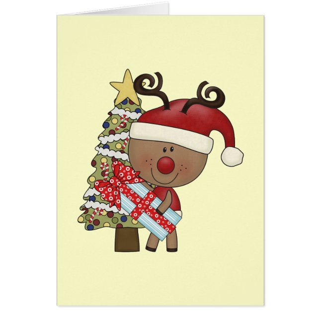 Rudy Reindeer Holiday Tree (Voorkant)