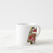 Rudy Reindeer Holiday Tree Espresso Kop (Voorkant rechts)