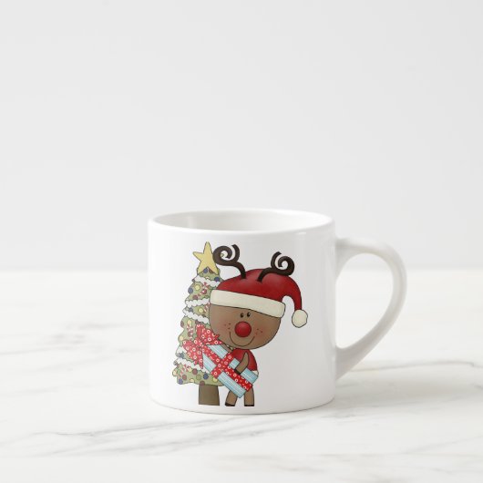 Rudy Reindeer Holiday Tree Espresso Kop (Rechts)