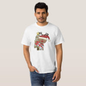 Rudy Reindeer Holiday Tree T-shirt (Voorkant volledig)