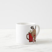 Rudy Reindeer met Cacao Espresso Kop (Voorkant rechts)